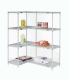 Nexel Add-On Wire Shelving Unit 5 Shelves